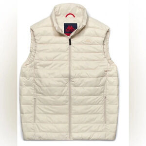 Robe di Kappa cream quilted vest
